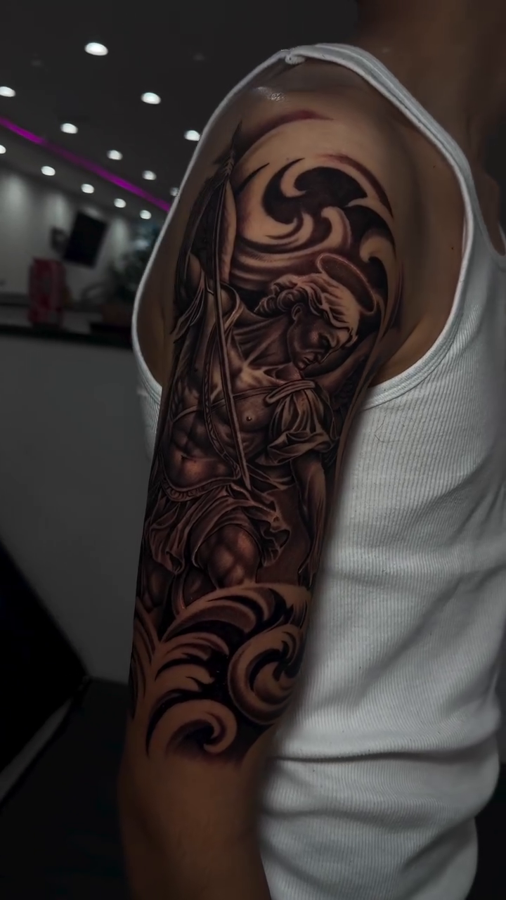 Tattoo by @cees_inks — japanese_irezumi, black_and_grey