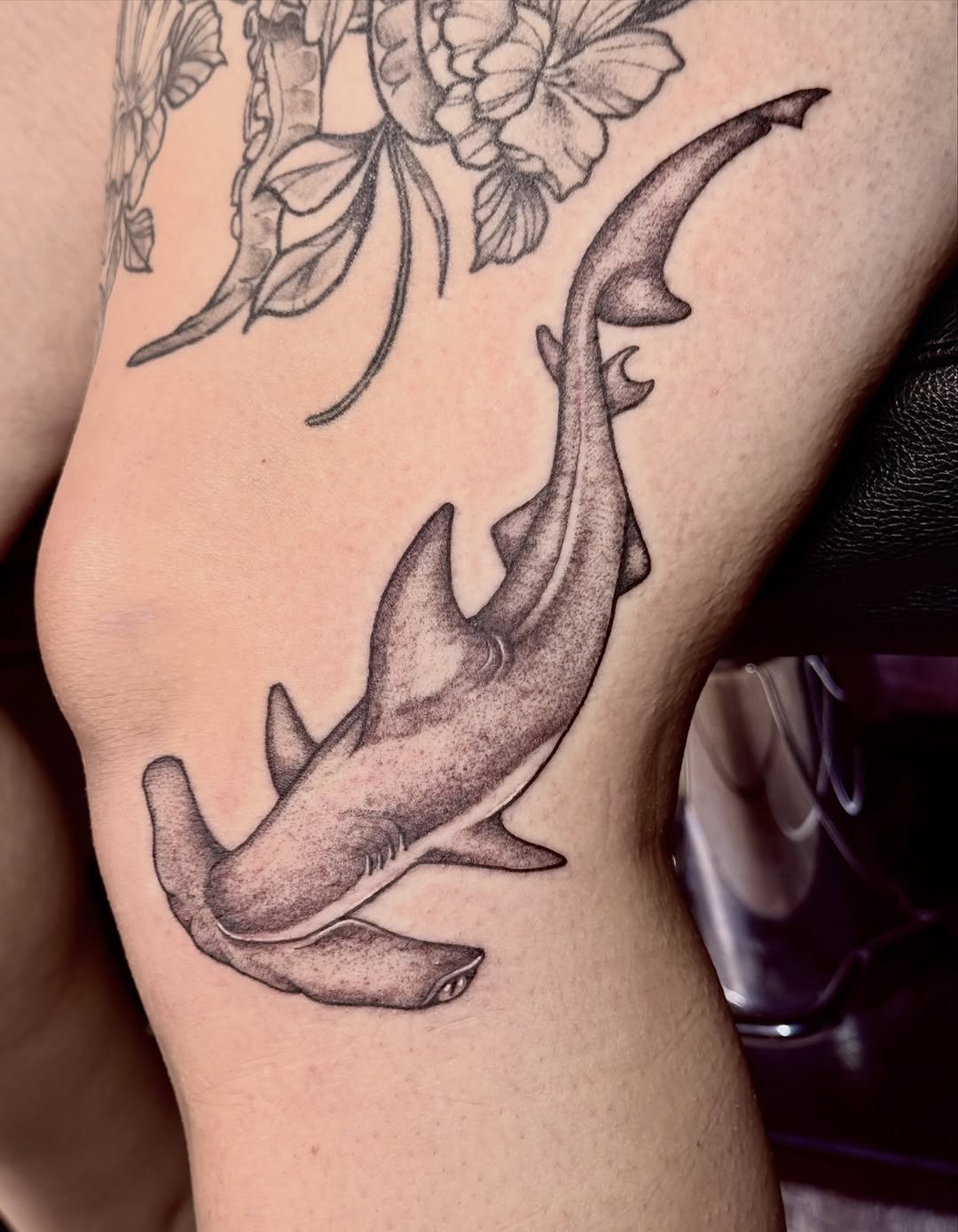 Tattoo by @ink.myth โ dotwork, black_and_grey
