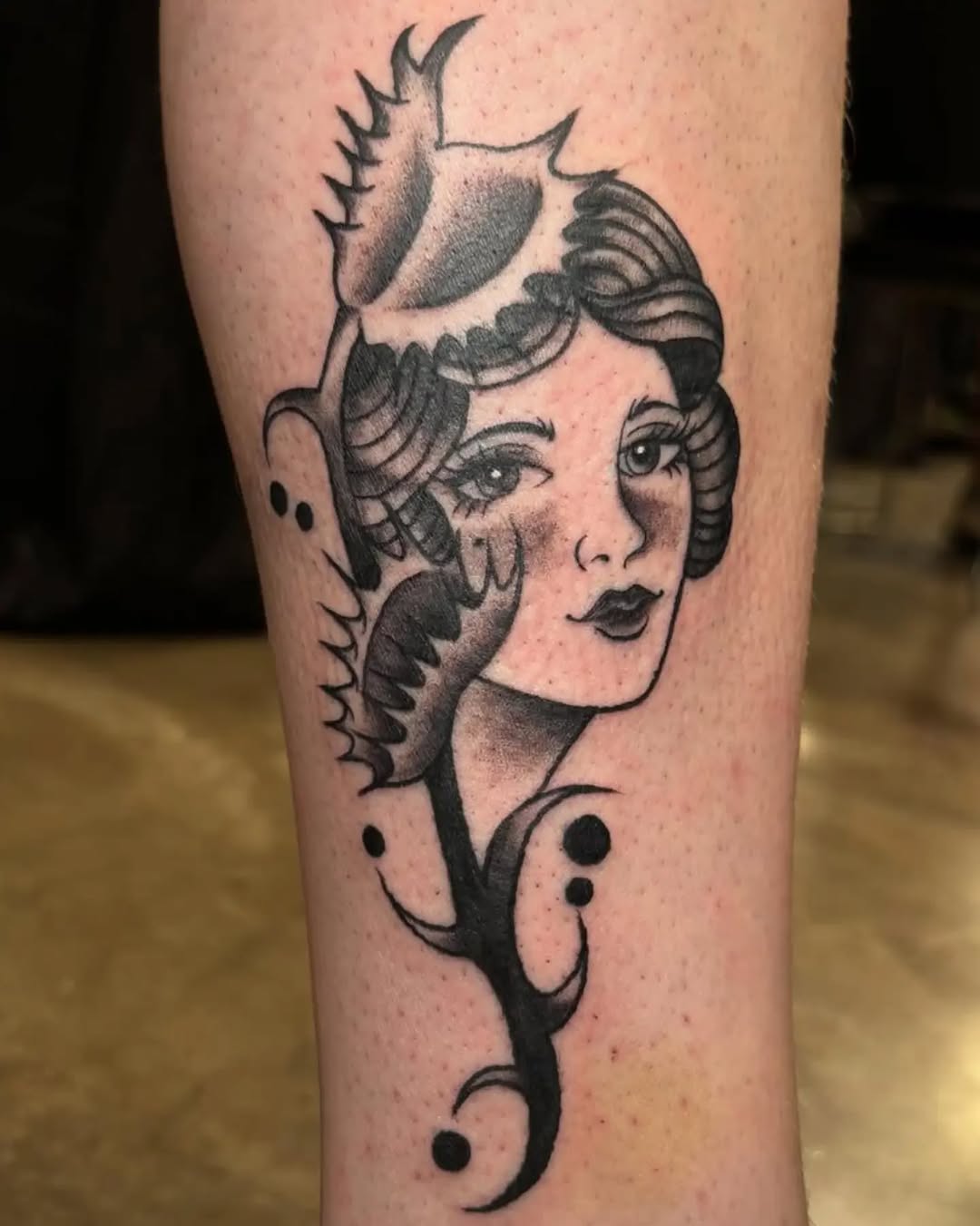 Tattoo by @jdawgdotgov โ neo_traditional, black_and_grey