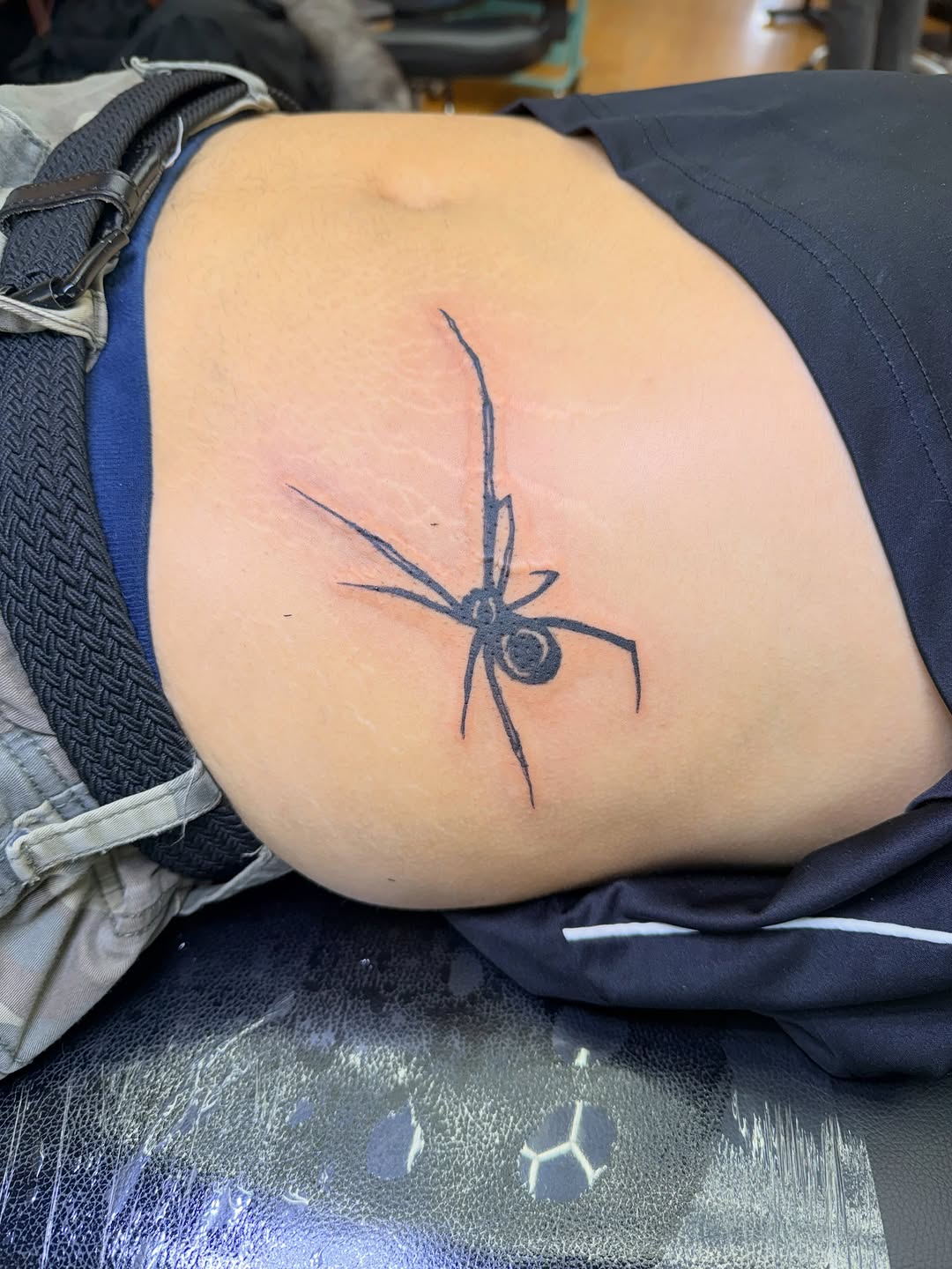 Tattoo by @inked_by_parisapple — blackwork