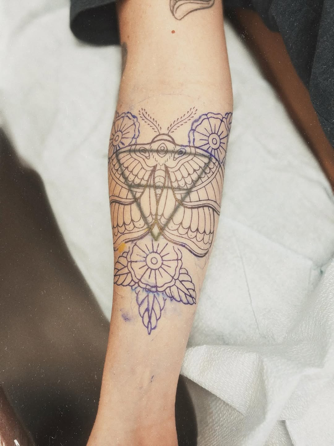 Tattoo by @subq.tattoo — geometric, blackwork