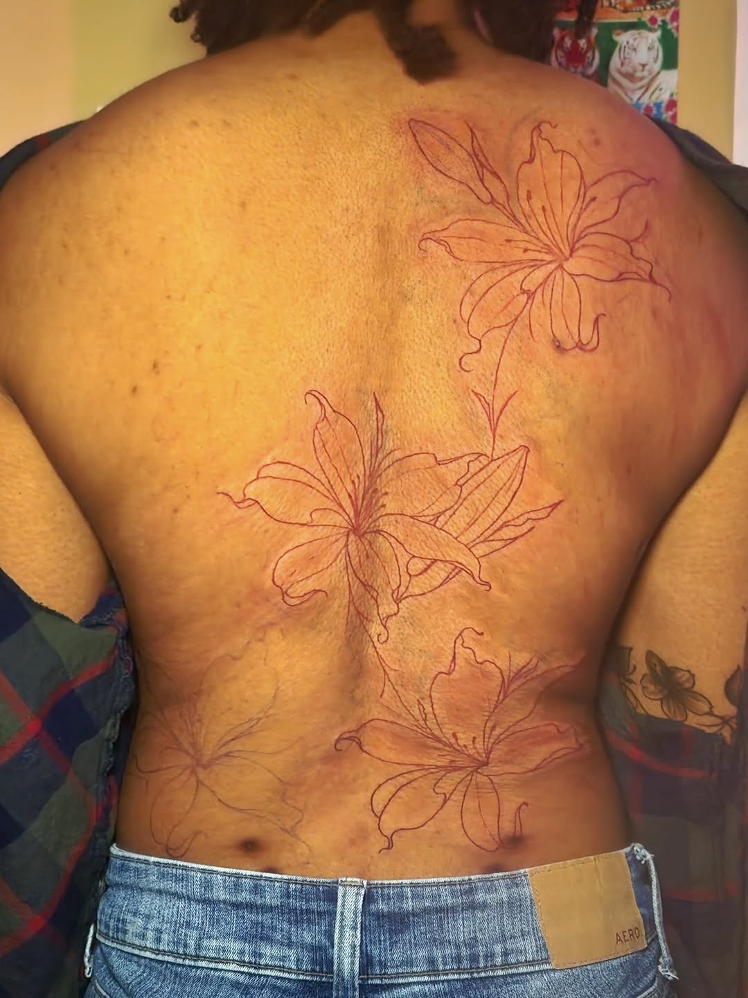 Tattoo by @pokenround — fine_line