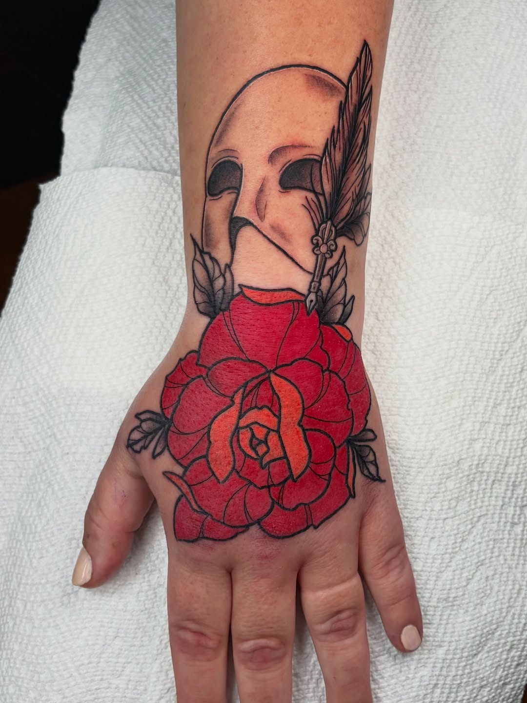 Tattoo by @thekaityfacetattoos — american_traditional, realism