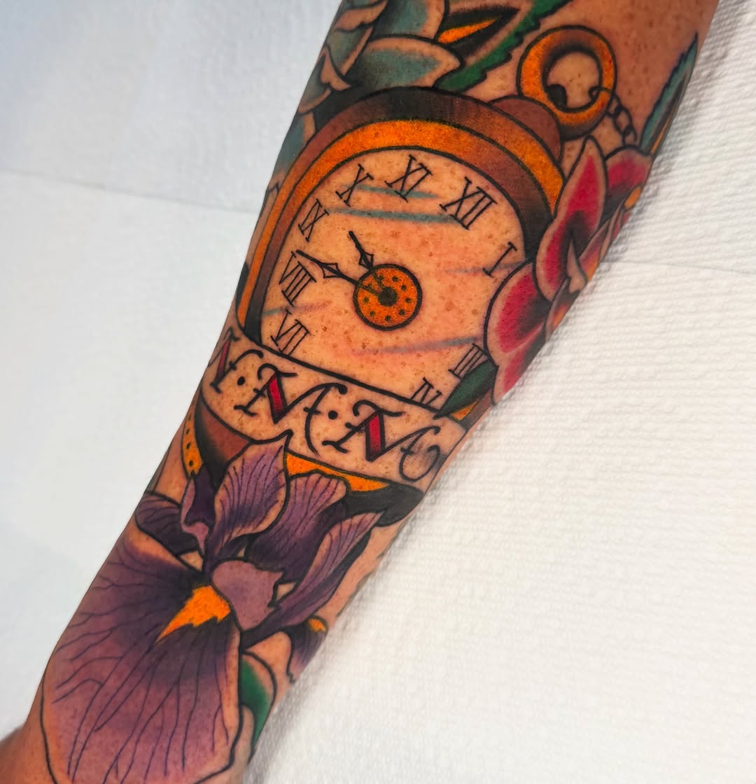 Tattoo by @afaulknertattoos — american_traditional, neo_traditional