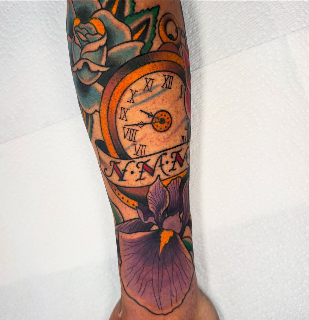 Tattoo by @afaulknertattoos — american_traditional, neo_traditional