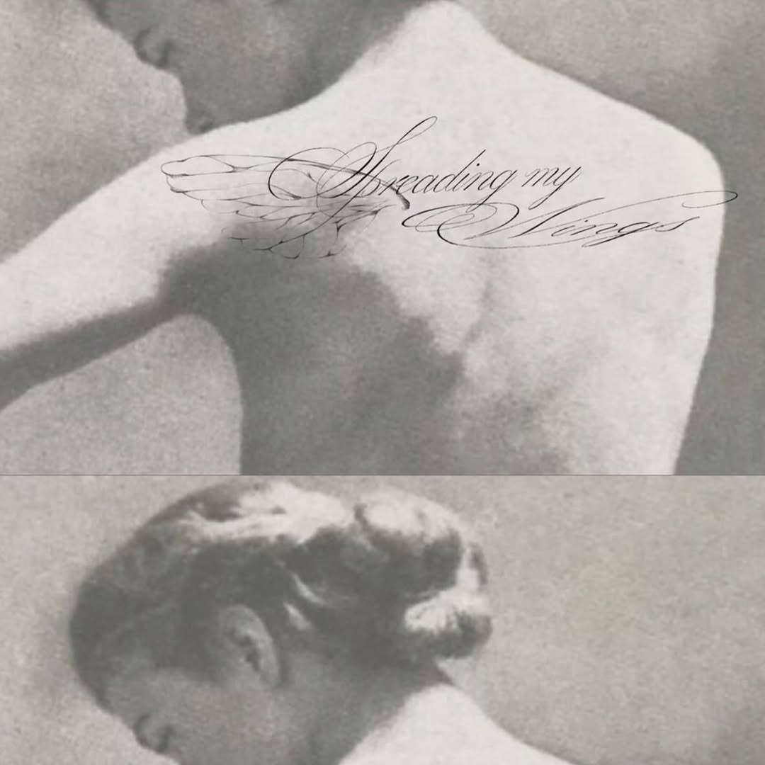 Tattoo by @druzyjewel — lettering_script, fine_line