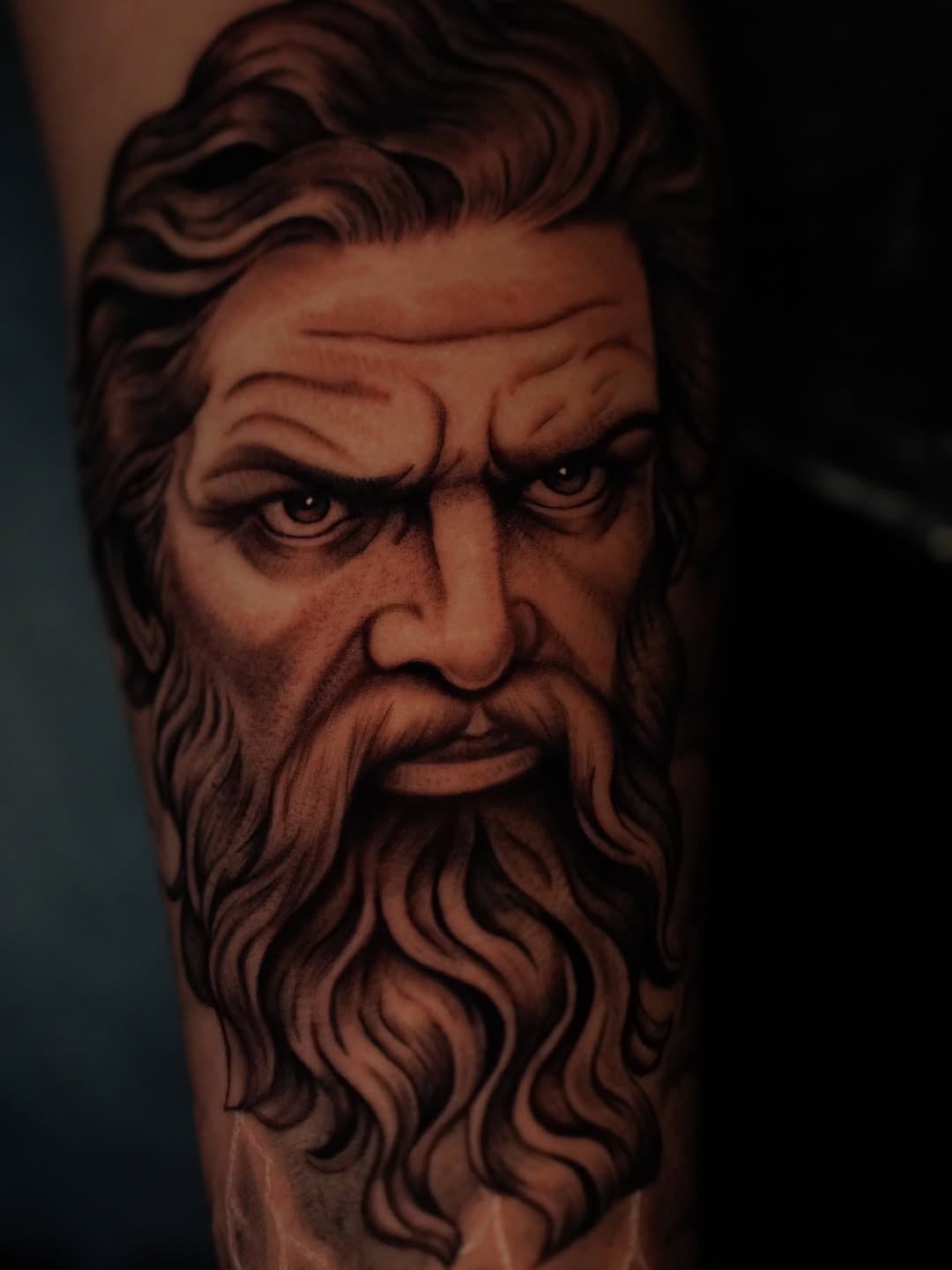Tattoo by @mvp_tattoos — realism, black_and_grey