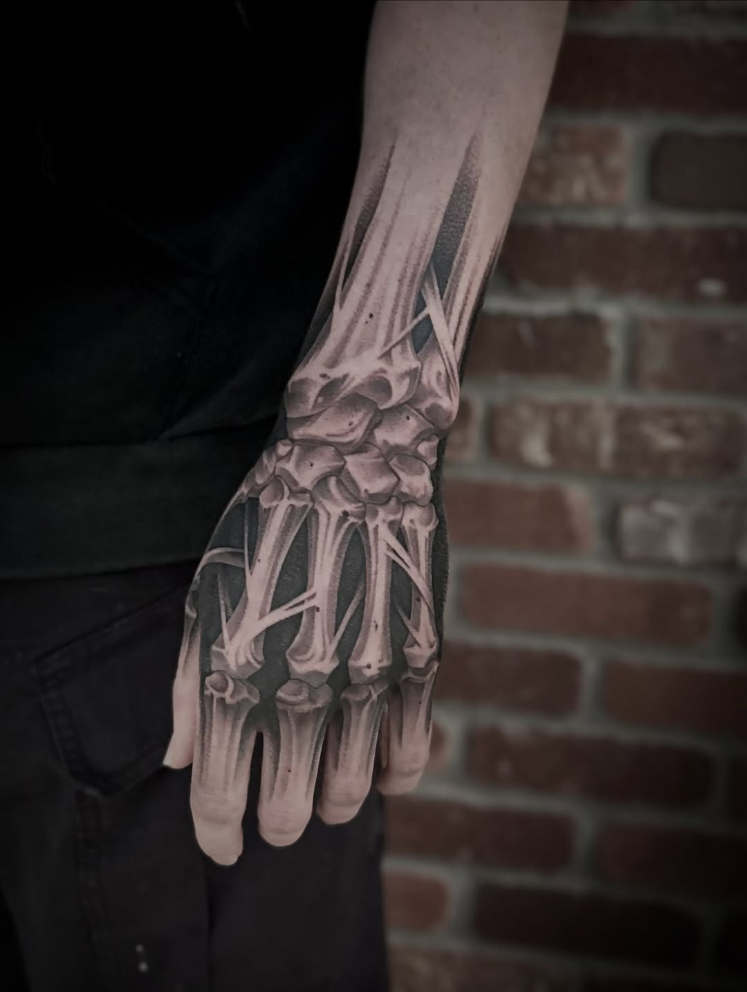 Tattoo by @beholds_ โ realism, black_and_grey