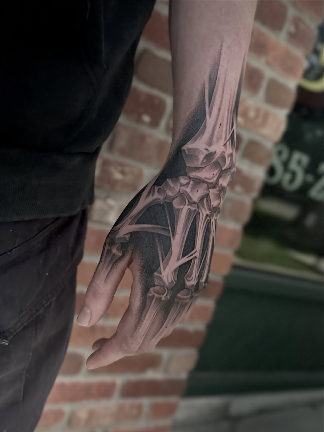 Tattoo by @beholds_ โ realism, black_and_grey