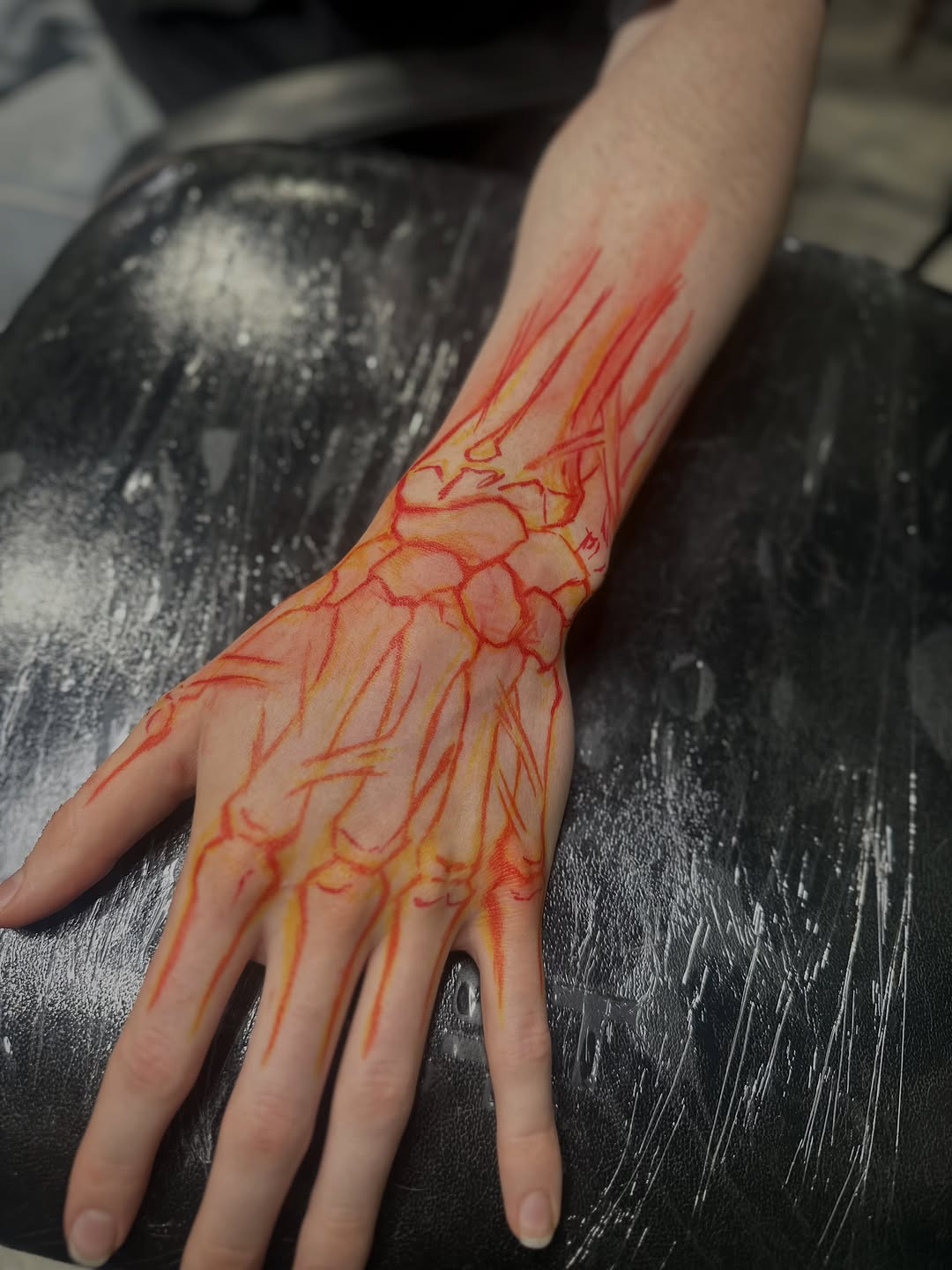 Tattoo by @beholds_ โ realism, black_and_grey