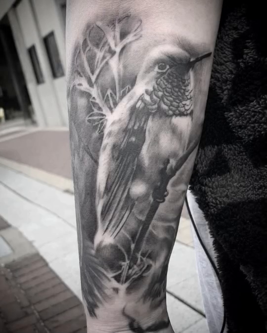 Tattoo by @eriktulgetsketattoo — realism, black_and_grey
