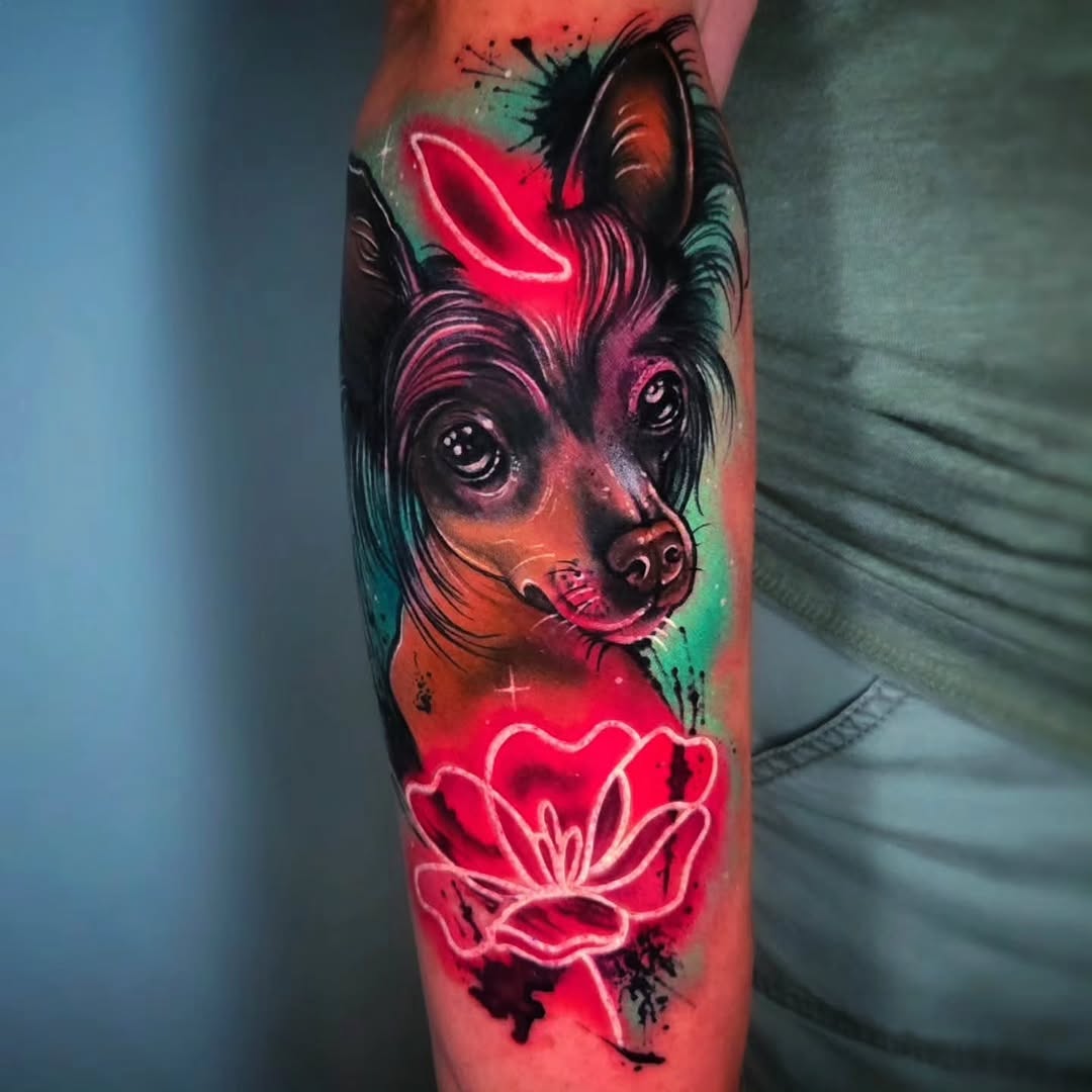 Tattoo by @victor_hatch_tattoos — realism, watercolor