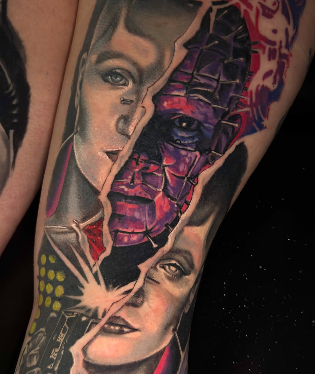 Tattoo by @s13.ink — realism, dark_realism