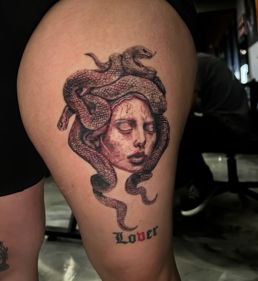 Tattoo by @marztattz — realism, dark_realism