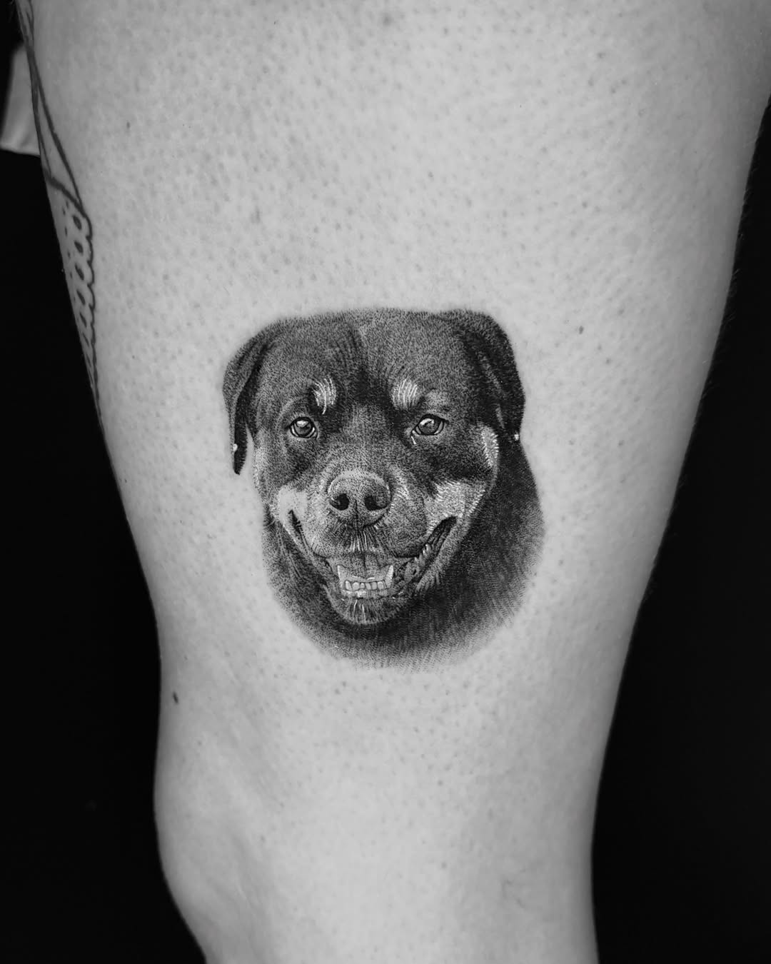 Tattoo by @wonniiink — realism, black_and_grey