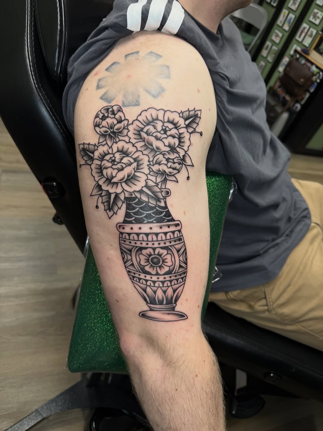 Tattoo by @camenglandtattoos — american_traditional, black_and_grey
