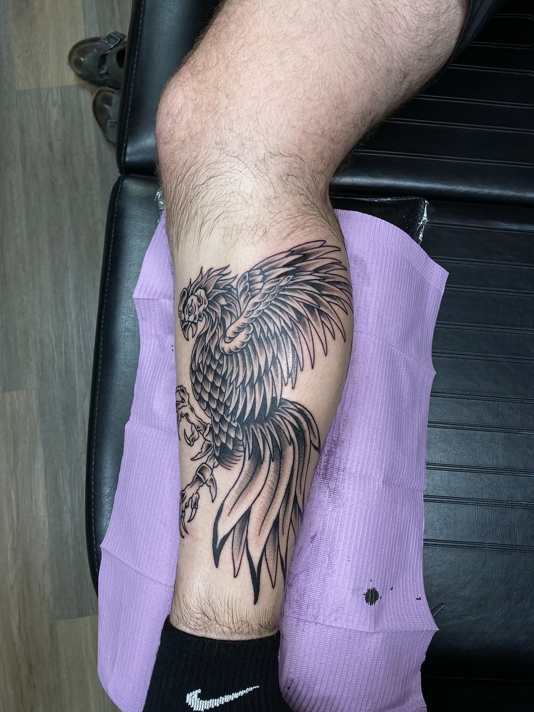 Tattoo by @camenglandtattoos — black_and_grey, realism