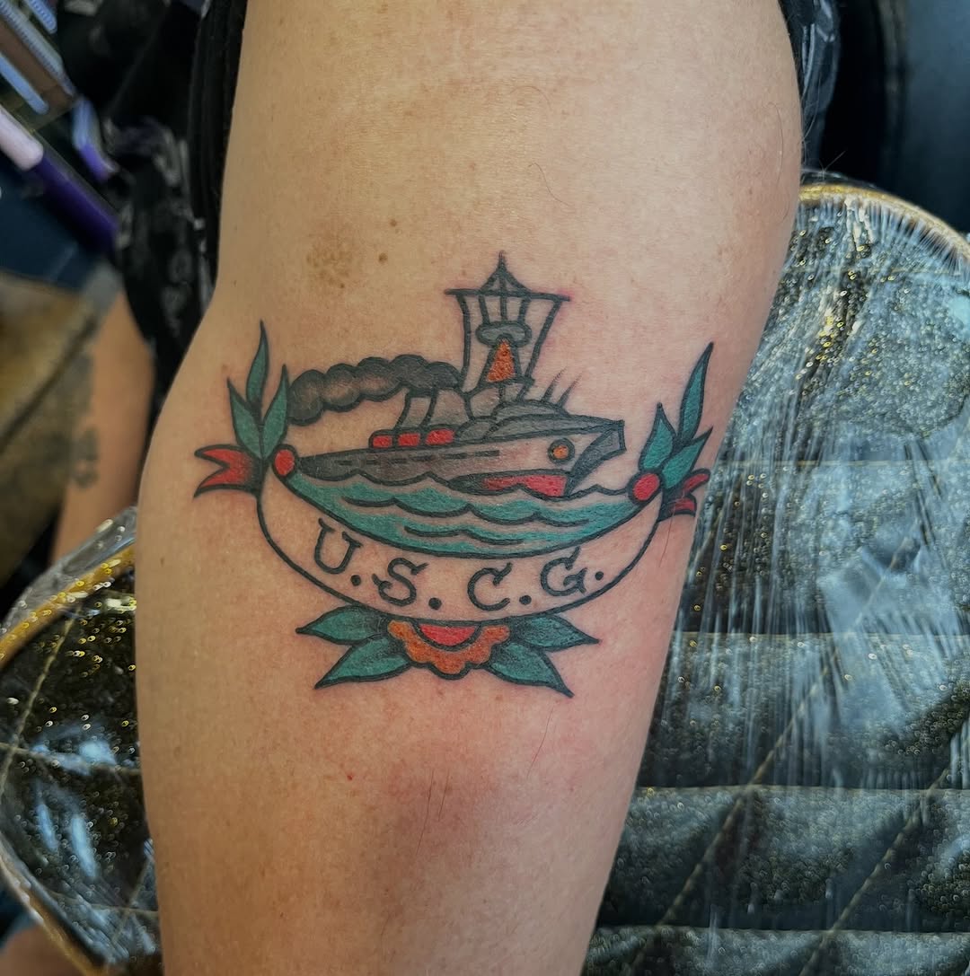 Tattoo by @diamonddavetats — american_traditional