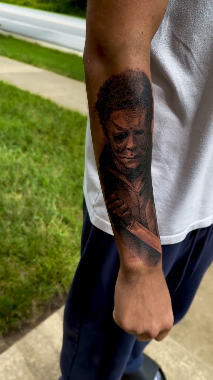 Tattoo by @robryant_tattoos — realism, dark_realism