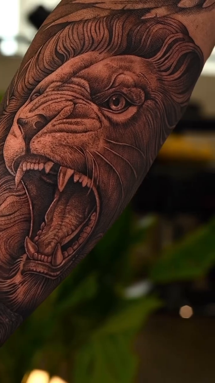 Tattoo by @guritattedyou β realism, black_and_grey