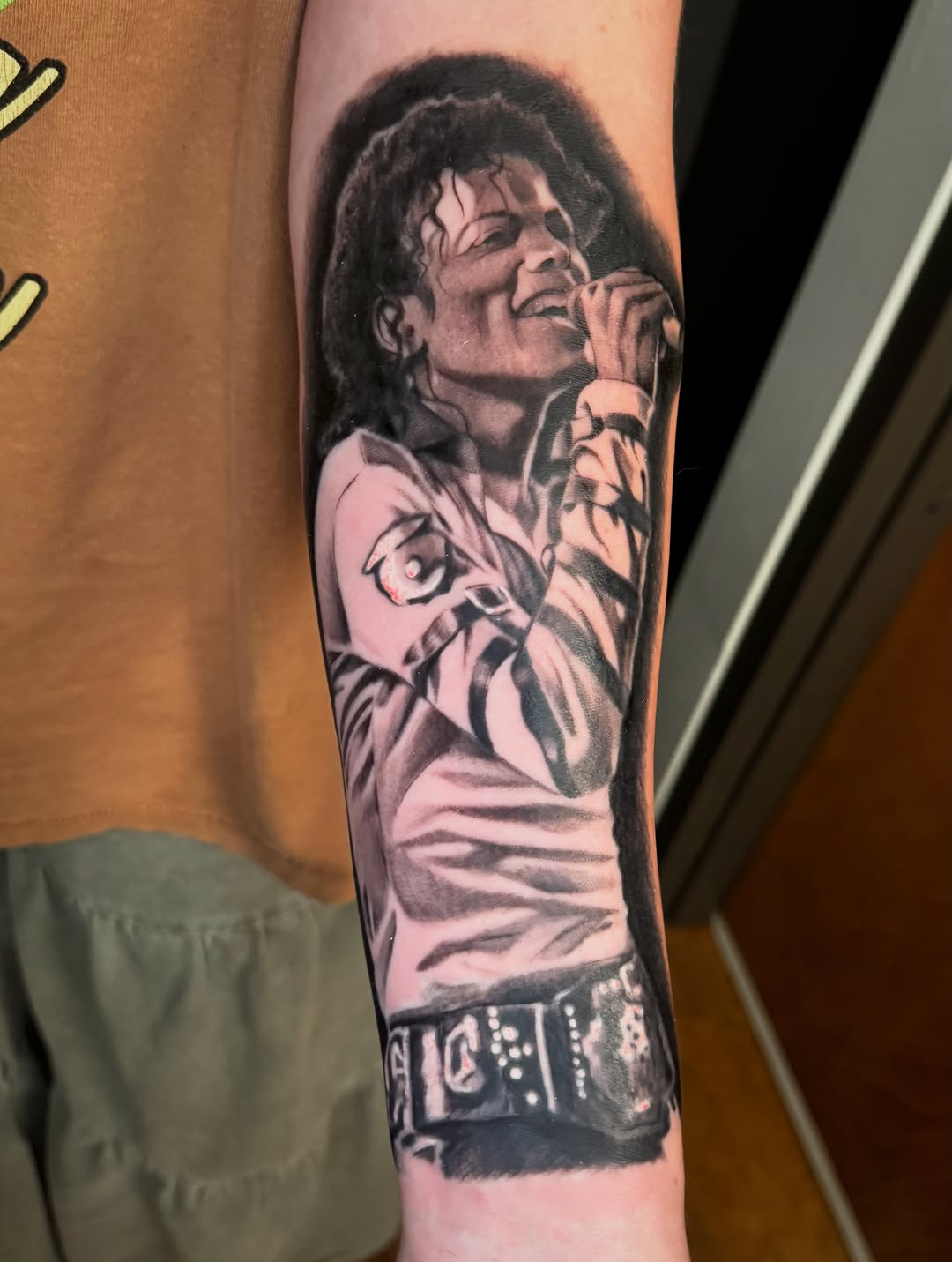 Tattoo by @shoppertattoo — realism, black_and_grey
