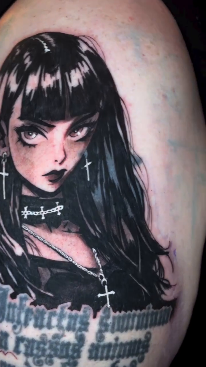 Tattoo by @chrisdoyletattoos โ realism, dark_realism