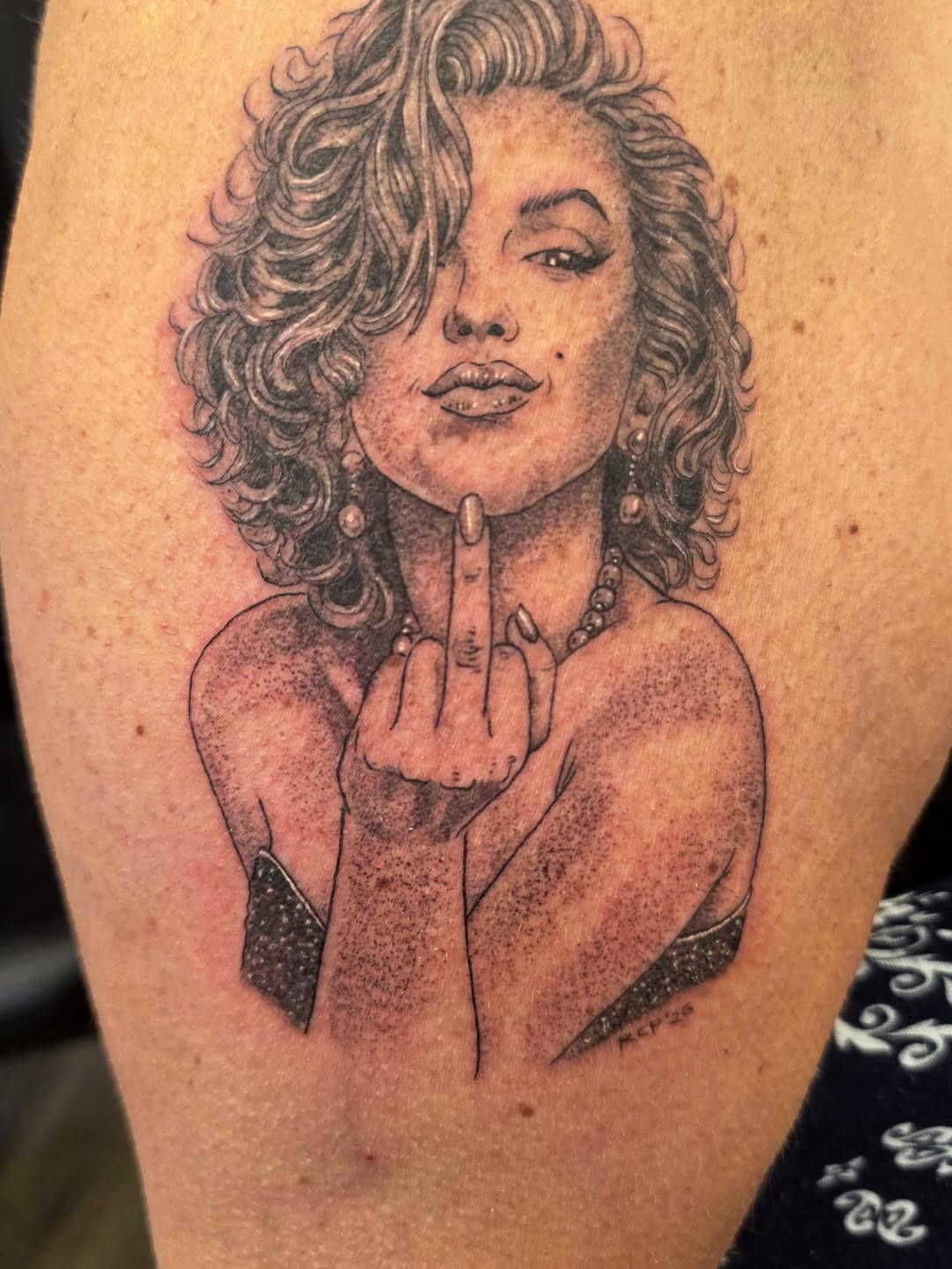 Tattoo by @robby_patiu — realism, black_and_grey