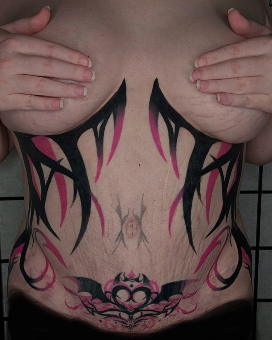Tattoo by @yokaia.tattoo — blackwork, ornamental