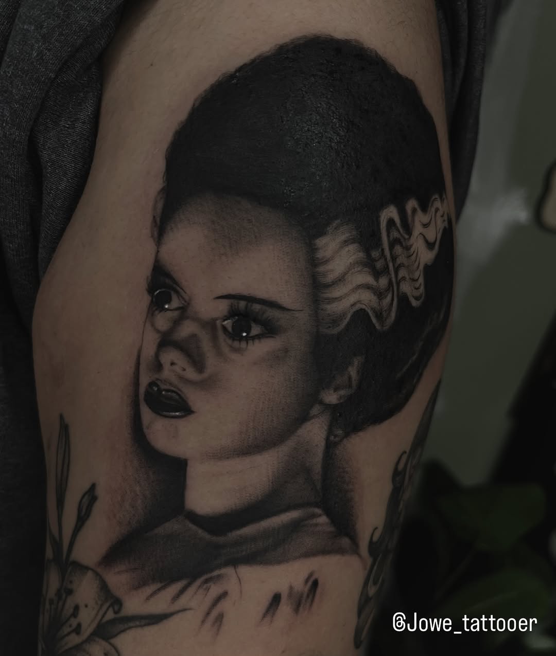 Tattoo by @jayytattoos_ — black_and_grey, realism