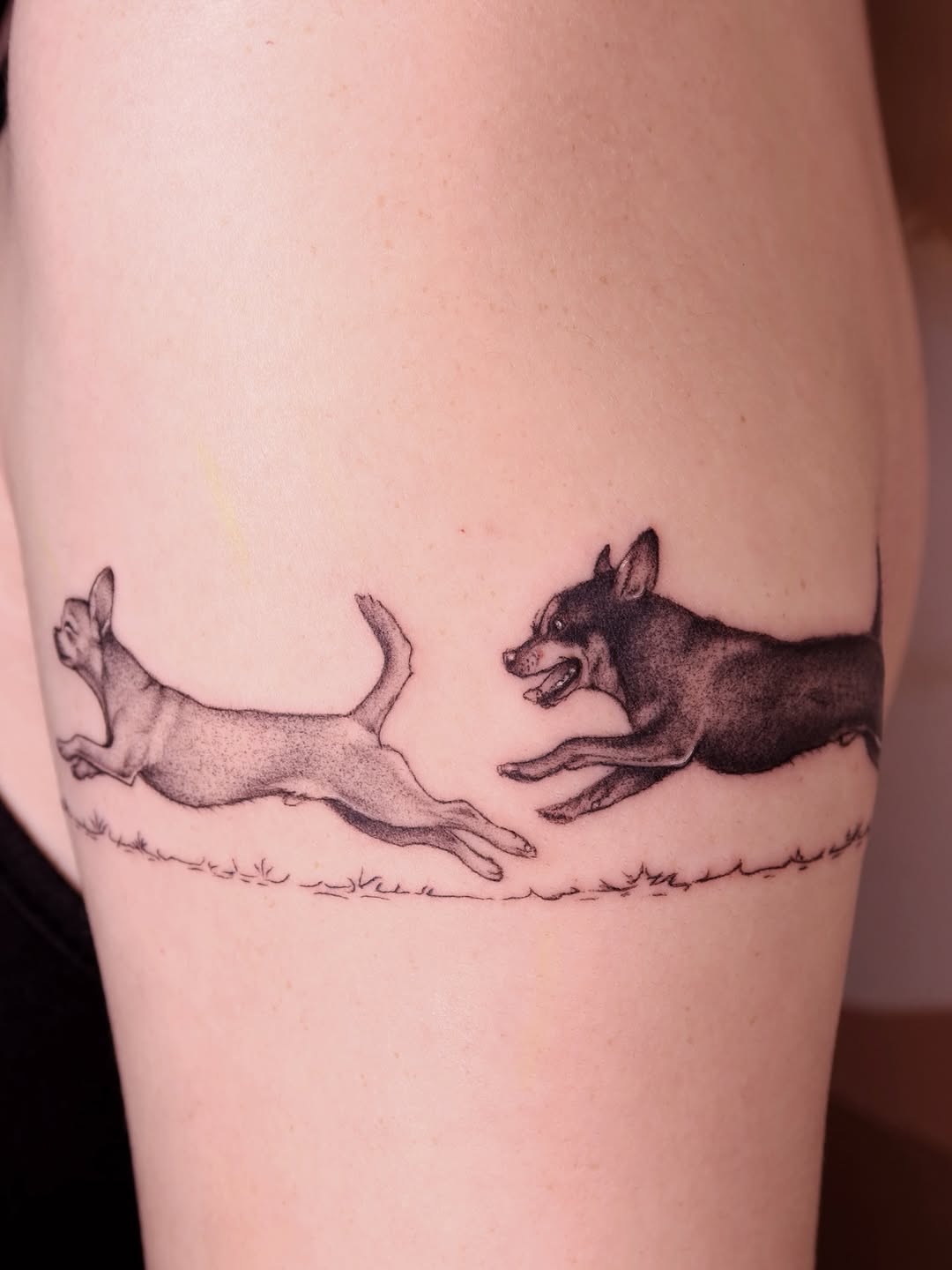 Tattoo by @lexgetink — realism, black_and_grey