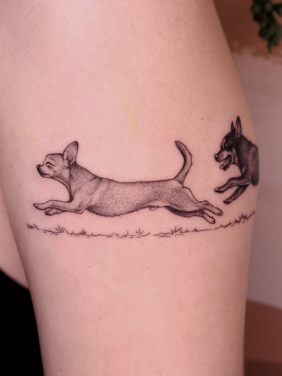 Tattoo by @lexgetink — realism, black_and_grey