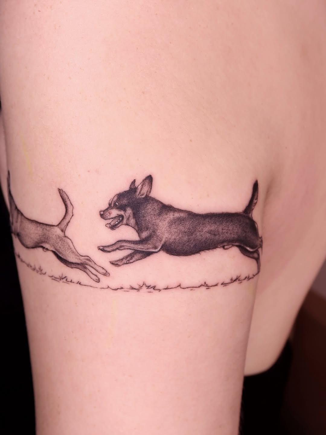 Tattoo by @lexgetink — realism, black_and_grey