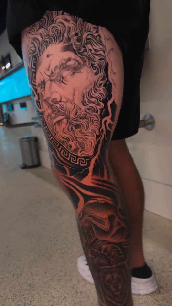 Tattoo by @dallasdiorio — realism, black_and_grey