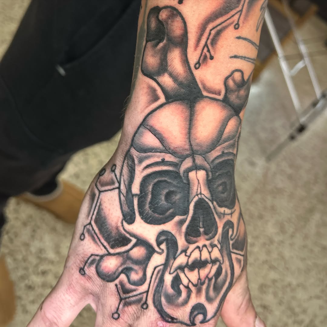 Tattoo by @jesuscheekstattoos โ black_and_grey, realism