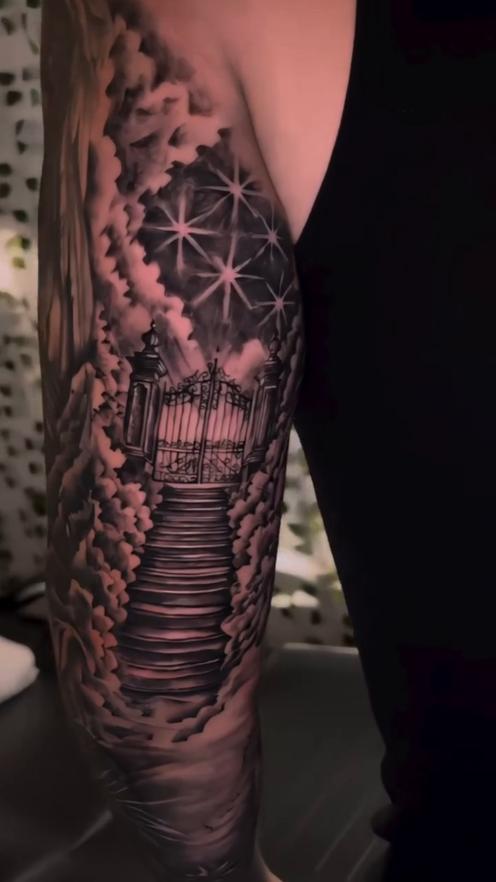 Tattoo by @echevarriatattoo — black_and_grey, realism
