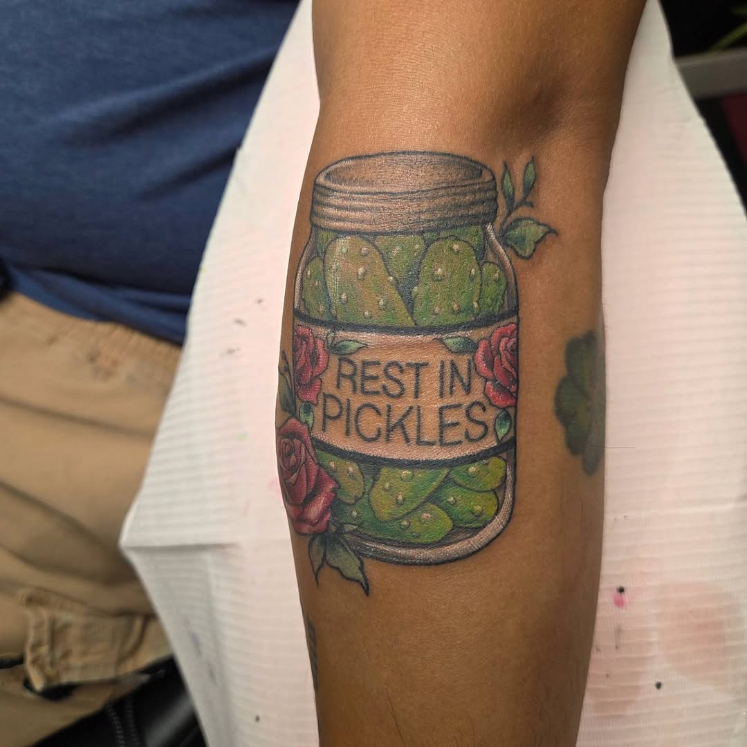 Tattoo by @you_aint_seen_muffins_yet β new_school, lettering_script