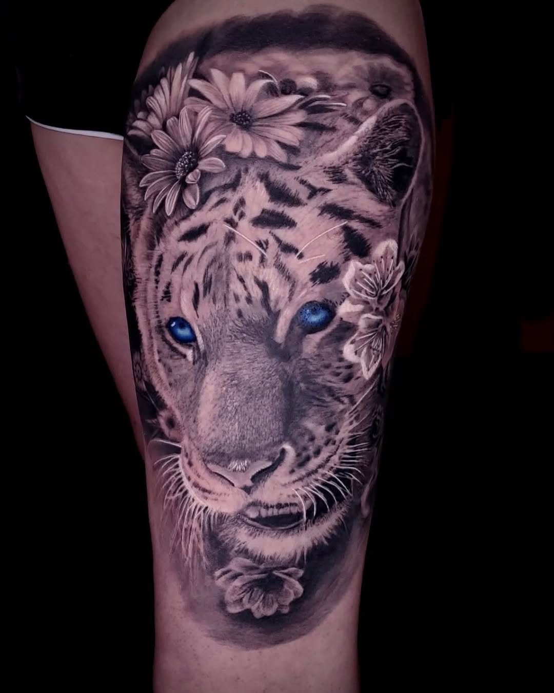 Tattoo by @mandrewtattoo — realism, black_and_grey