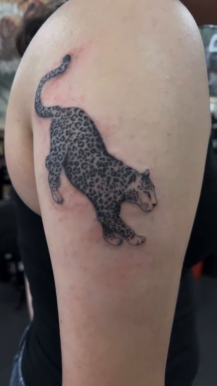Tattoo by @lastofadyingbreed7777 — black_and_grey, realism
