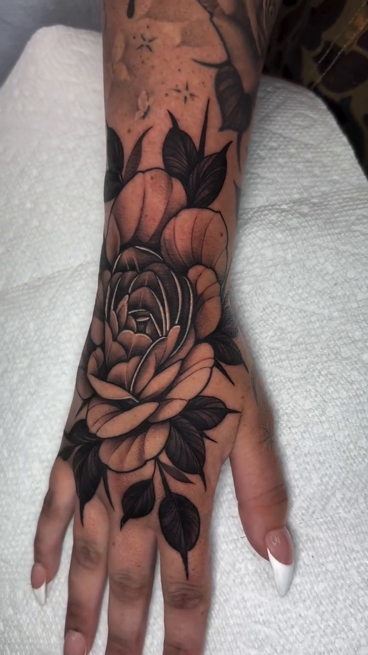 Tattoo by @dale13 — black_and_grey, realism