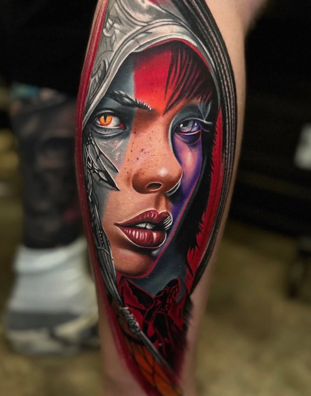 Tattoo by @gallant_tattoos — realism, dark_realism