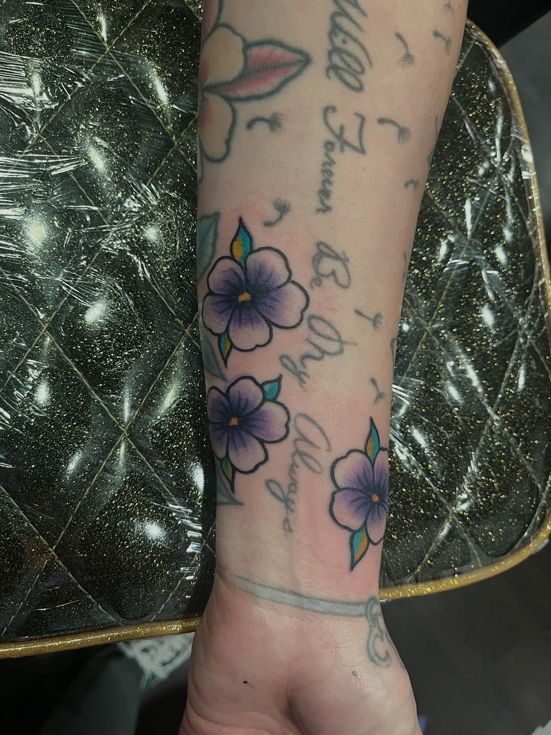 Tattoo by @diamonddavetats — fine_line, lettering_script