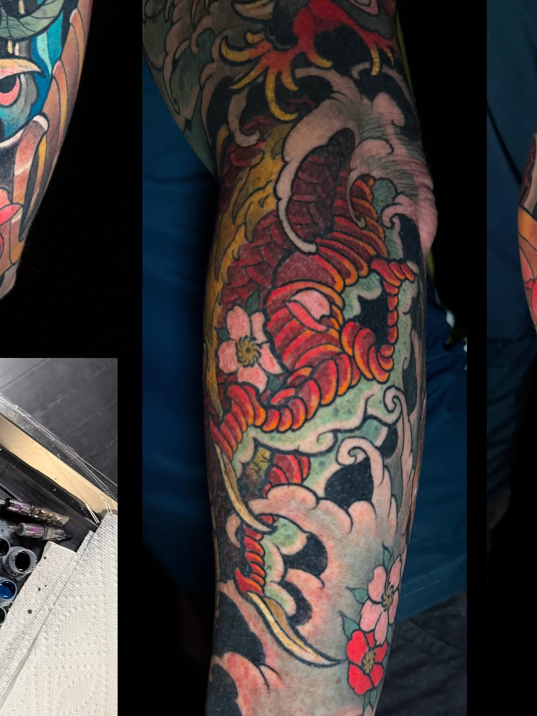 Tattoo by @chance_tattoos — japanese_irezumi, black_and_grey