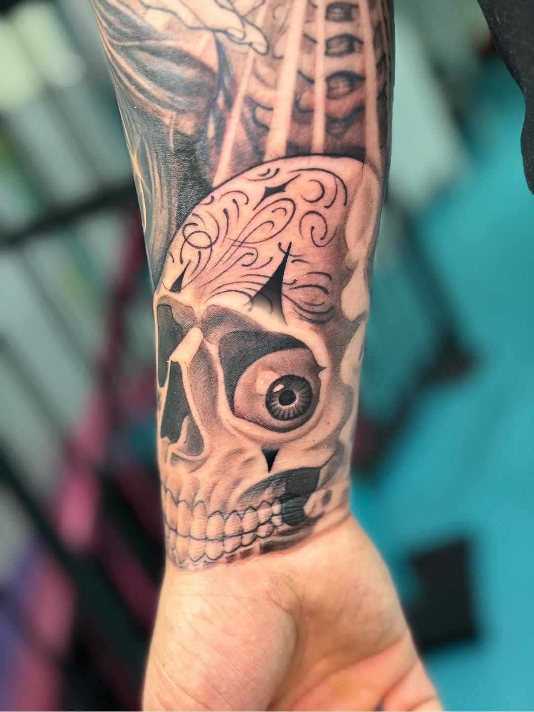 Tattoo by @art_gus_00 โ black_and_grey, realism