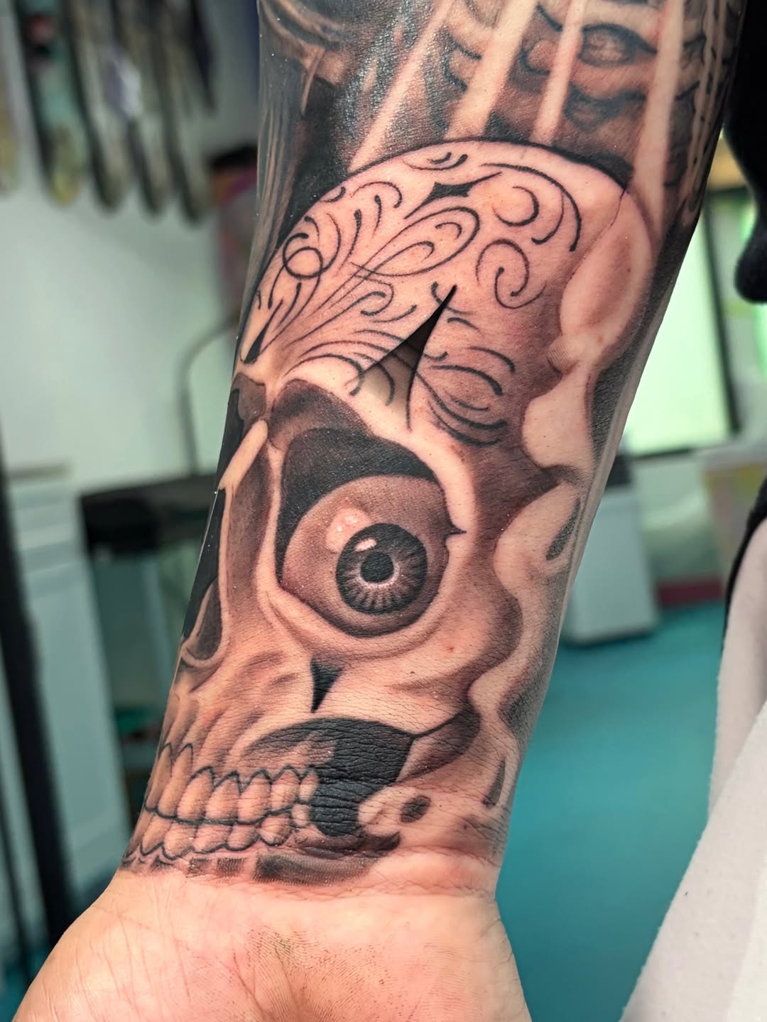 Tattoo by @art_gus_00 โ realism, black_and_grey