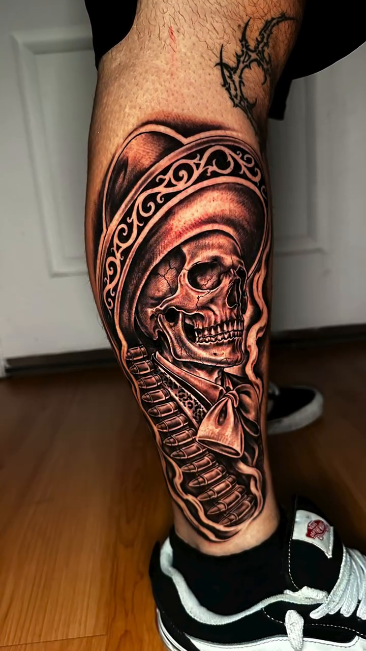 Tattoo by @namztattoo — black_and_grey, realism