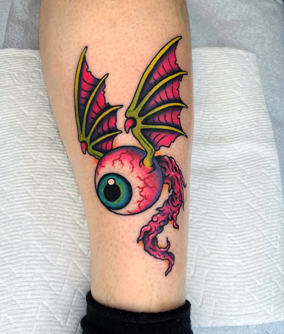 Tattoo by @randyconnertattoo — new_school