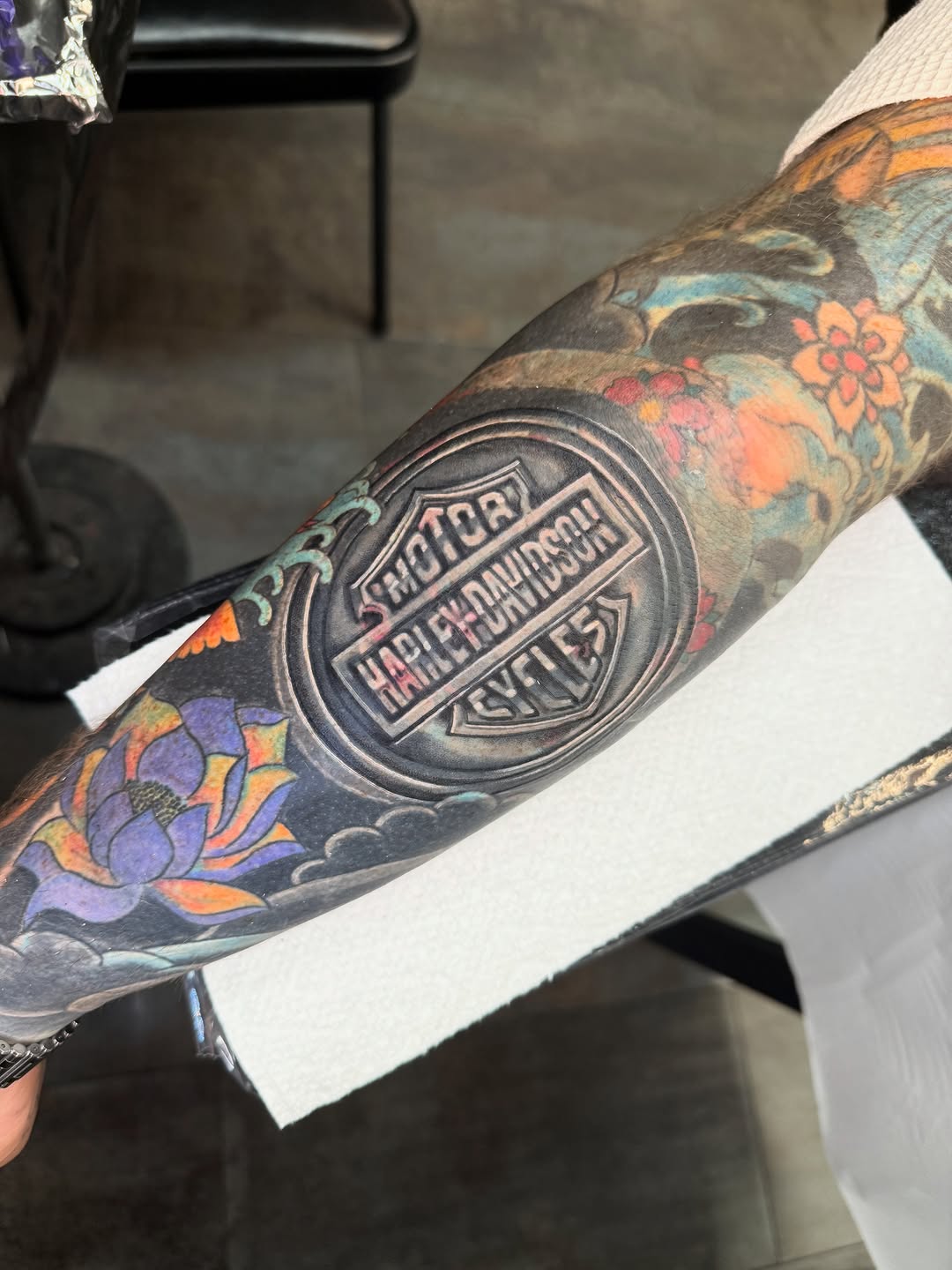 Tattoo by @mariothetattooer — realism, black_and_grey