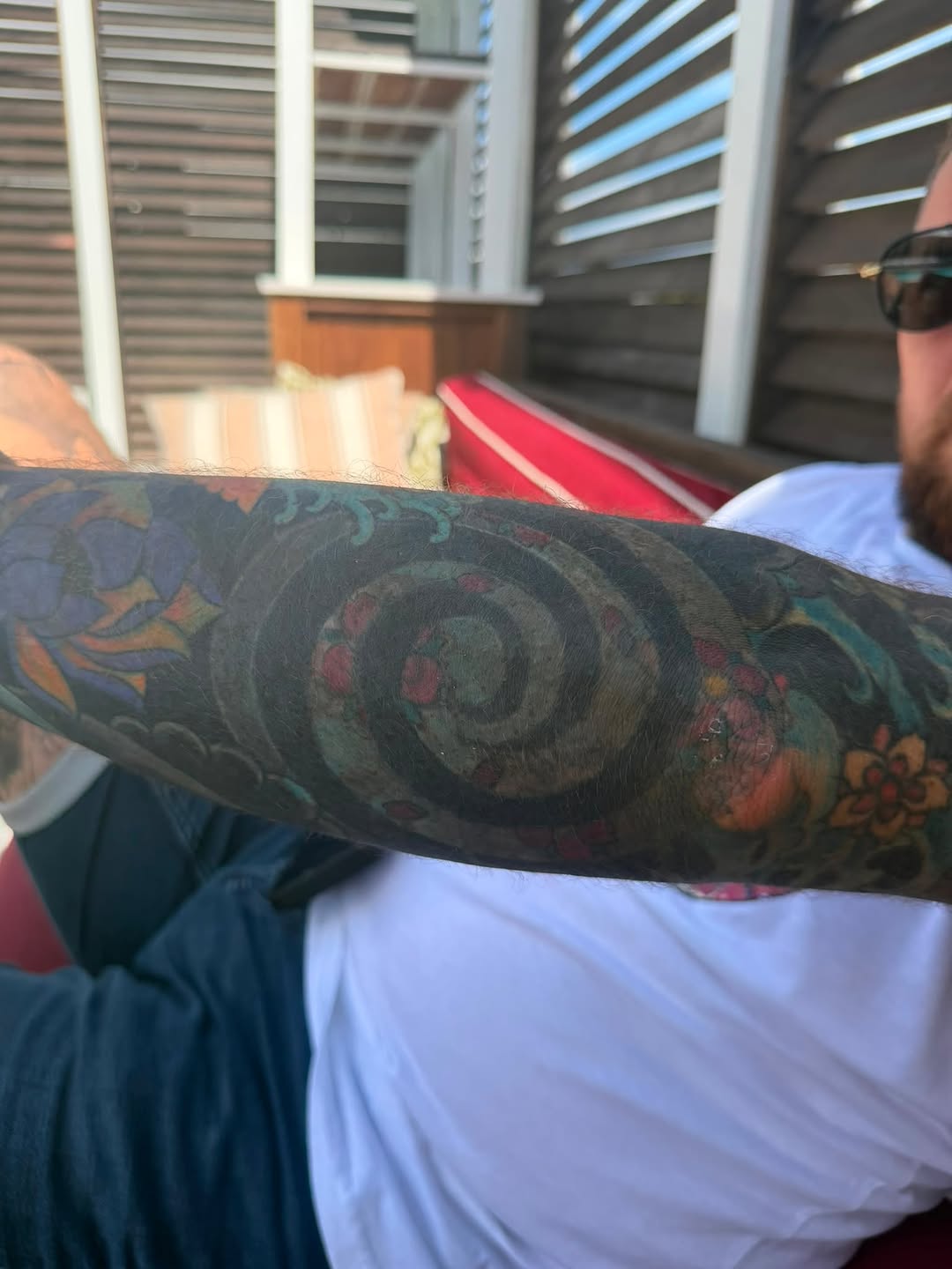 Tattoo by @mariothetattooer — japanese_irezumi, black_and_grey