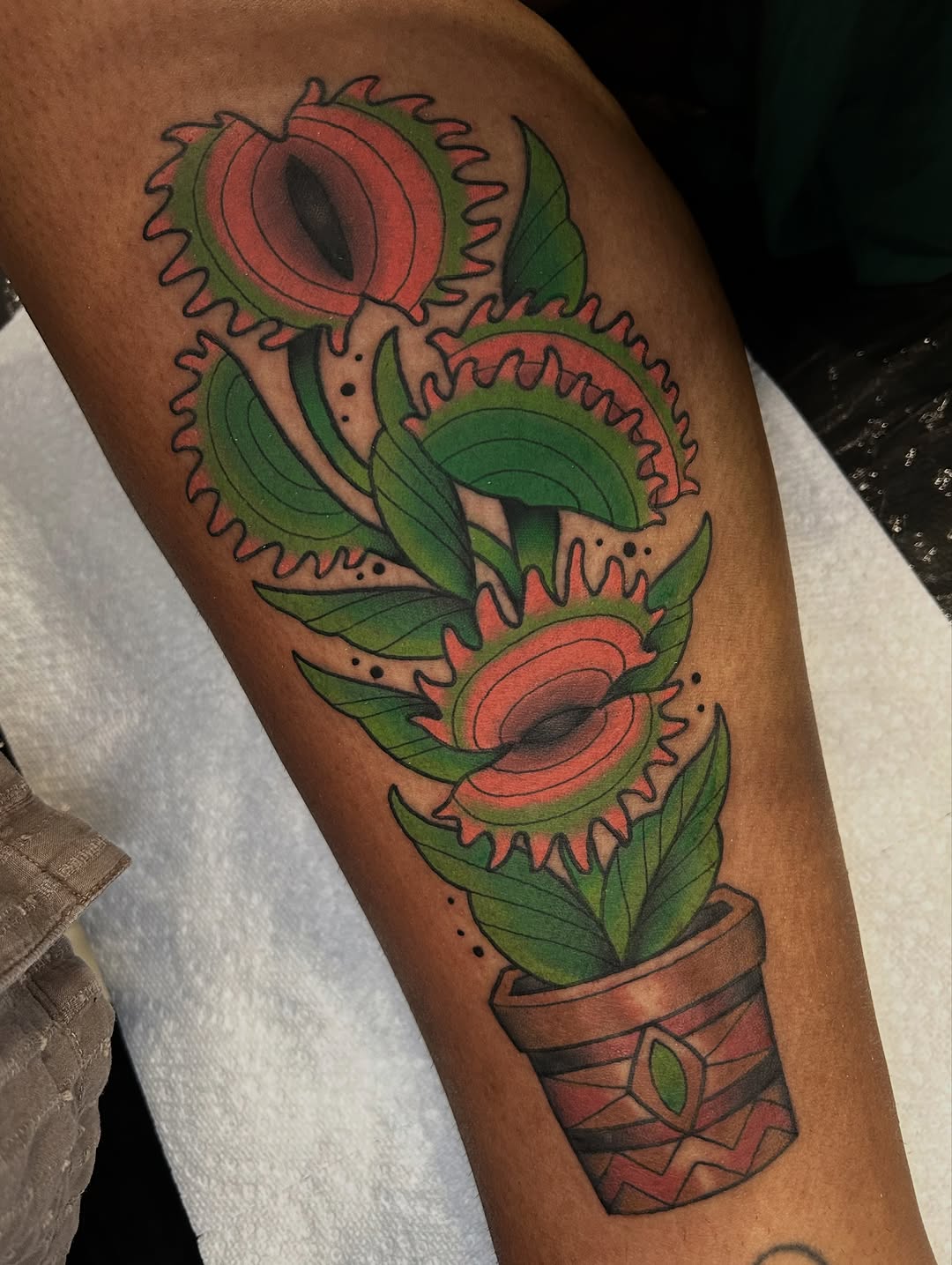 Tattoo by @skeletonkeytattoos — new_school