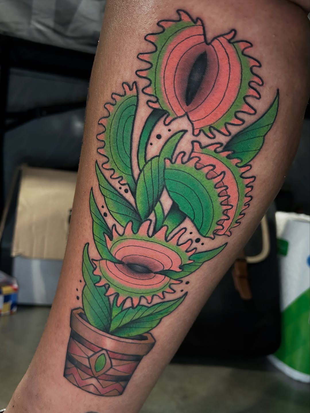 Tattoo by @skeletonkeytattoos — new_school